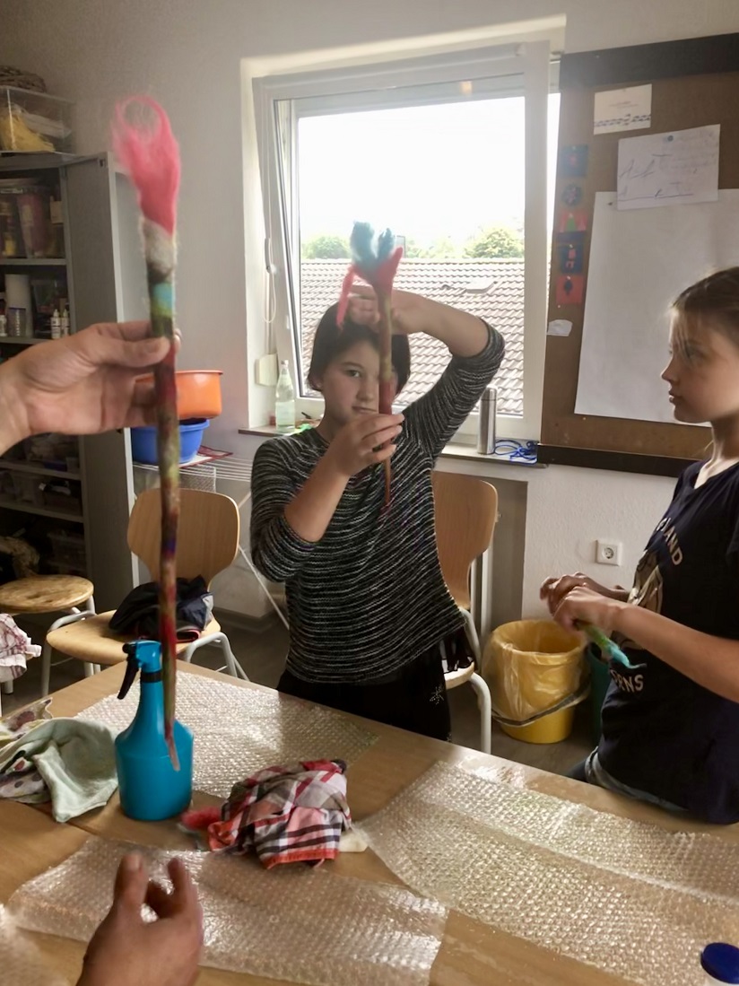 Bewegende Handarbeiten 3 II