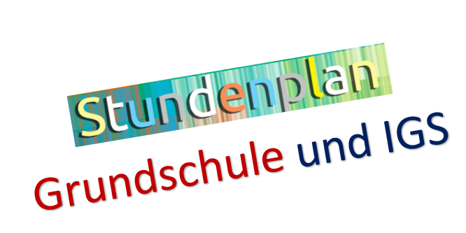 Stundenplan Deckblatt